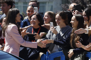 LA REINA LETIZIA EN PAMPLONA