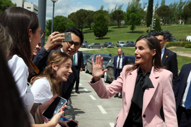 reina letizia en pamplona