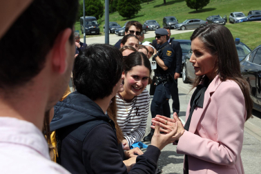 reina letizia en pamplona