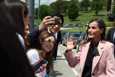 reina letizia en pamplona