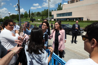 reina letizia en pamplona