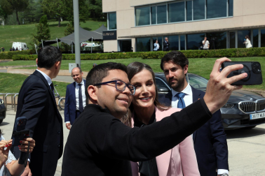 reina letizia en pamplona