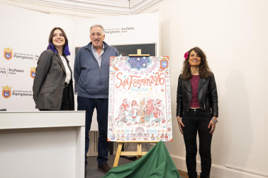 Fotos de 'La Cuadrilla', el cartel que representará las fiestas de San Fermín este 2026