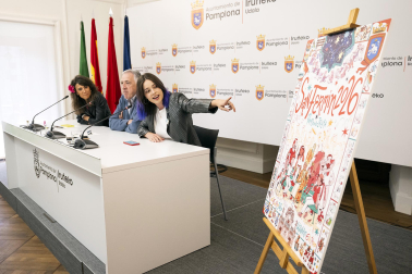 Fotos de 'La Cuadrilla', el cartel que representará las fiestas de San Fermín este 2026