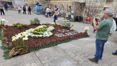 Aoiz en flor 2026.