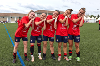 Partido de vuelta playoff de ascenso entre Osasuna Femenino B y Mallorca Internacional.
