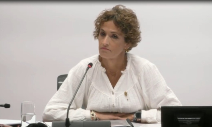 Vídeo: María Chivite responde a si fue Santos Cerdán quien pacto el la formación del Gobierno de Navarra con otras formaciones políticas