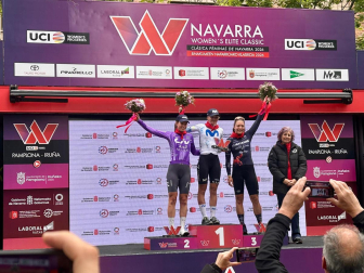 Podio de la carrera