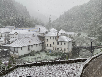 Nieve en Izalzu