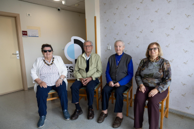 Desde la izquierda: Guadalupe Urzaiz Merino, Jesús Sesma Pérez, Loren Urzaiz Paz y Sol Pérez Sola