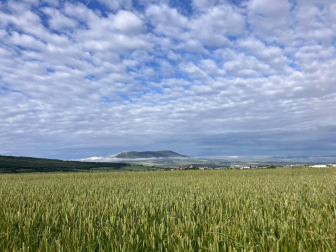 Más claros que nubes el domingo por la mañana en la comarca de Pamplona