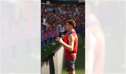El capitán se dirigió a los aficionados para agradecerles su apoyo incondicional y terminó emocionándose por la situación