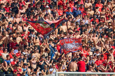 El osasunismo se conjuró este viernes, 22 de mayo, en el estadio de El Sadar para apoyar a los suyos antes del vital encuentro de última jornada contra el Getafe