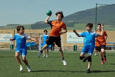 Imágenes de la Fiesta del balonmano en Noáin, Navarra