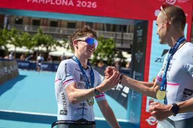 Fotos del Spain T100 Triathlon Pamplona Navarra