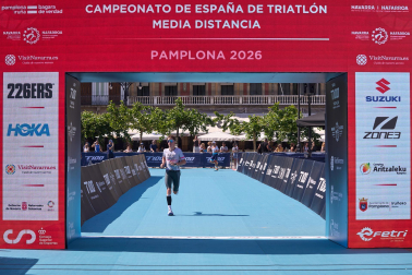 Fotos del Spain T100 Triathlon Pamplona Navarra