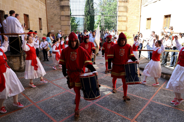 Estella celebró este lunes, 25 de mayo, el día de la patrona, la Virgen del Puy
