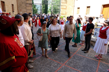 Estella celebró este lunes, 25 de mayo, el día de la patrona, la Virgen del Puy