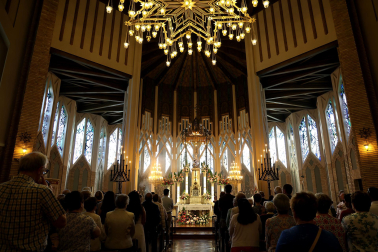 Estella celebró este lunes, 25 de mayo, el día de la patrona, la Virgen del Puy