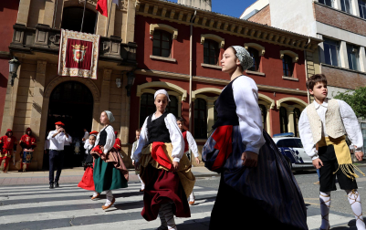 Estella celebró este lunes, 25 de mayo, el día de la patrona, la Virgen del Puy