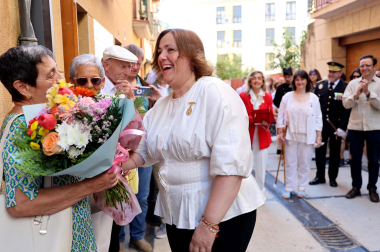 Estella celebró este lunes, 25 de mayo, el día de la patrona, la Virgen del Puy