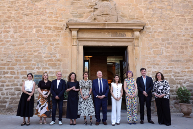 Fotos de la reapertura del Parador de Olite tras la reforma