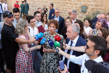 Fotos de la reapertura del Parador de Olite tras la reforma