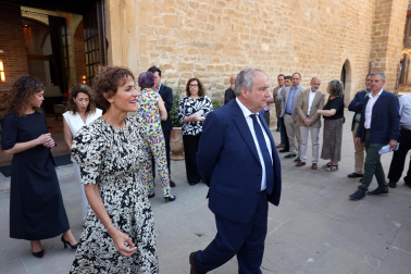 Fotos de la reapertura del Parador de Olite tras la reforma