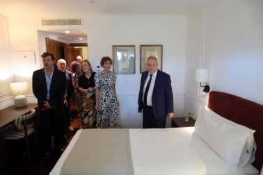 Fotos de la reapertura del Parador de Olite tras la reforma