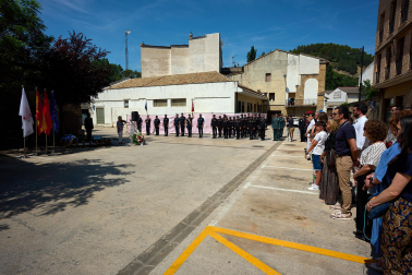 Fotos del homenaje en Sangüesa a Bonifacio Martín y Julián Embid, asesinados por ETA
