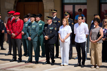 Fotos del homenaje en Sangüesa a Bonifacio Martín y Julián Embid, asesinados por ETA