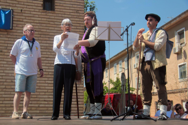 Actos del 75 aniversario del barrio de Lourdes de Tudela