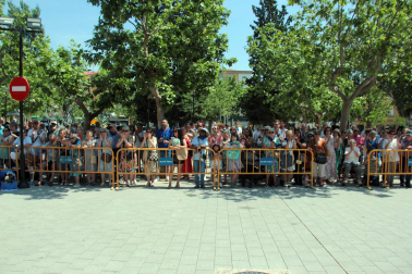 Actos del 75 aniversario del barrio de Lourdes de Tudela