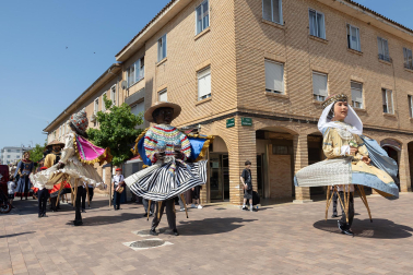 Actos del 75 aniversario del barrio de Lourdes de Tudela