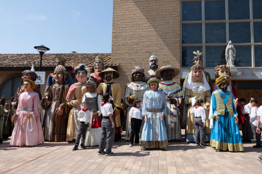 Actos del 75 aniversario del barrio de Lourdes de Tudela