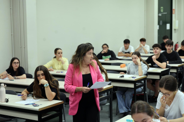 Fotos de la primera jornada de la PAU en Pamplona y Tudela