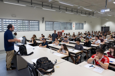 Fotos de la primera jornada de la PAU en Pamplona y Tudela