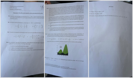 Examen de Matemáticas II de la PAU de Navarra 2026