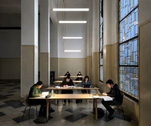 Recreaciones con inteligencia artificial de los alumnos de arquitectura