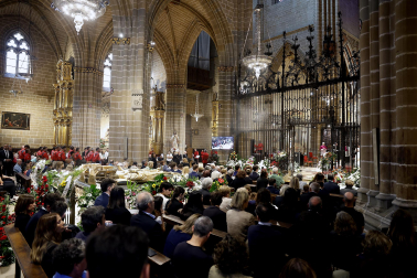 Funeral en la Catedral de Pamplona por los policías forales fallecidos en Elgoibar