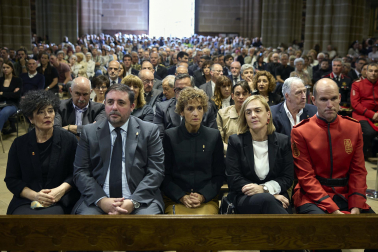 Funeral en la Catedral de Pamplona por los policías forales fallecidos en Elgoibar