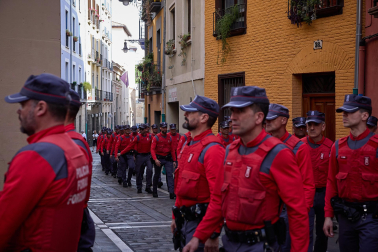 Funeral en la Catedral de Pamplona por los policías forales fallecidos en Elgoibar