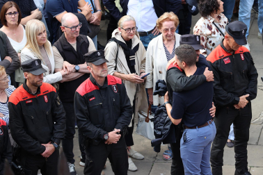 Funeral en la Catedral de Pamplona por los policías forales fallecidos en Elgoibar