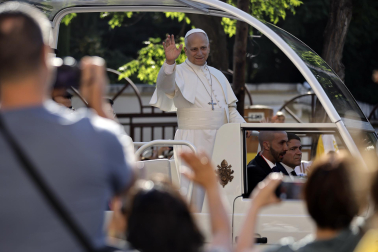 Fotos del segundo día de la visita del papa León XIV a Madrid
