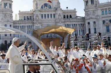 Fotos del segundo día de la visita del papa León XIV a Madrid