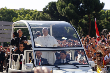 Fotos del segundo día de la visita del papa León XIV a Madrid