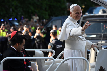 Fotos del segundo día de la visita del papa León XIV a Madrid