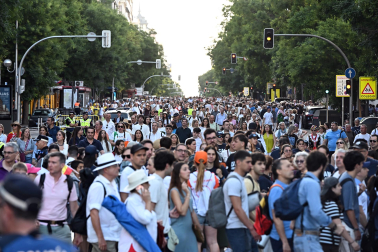 Fotos del segundo día de la visita del papa León XIV a Madrid