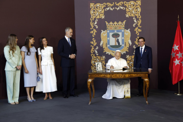 Fotos del segundo día de la visita del papa León XIV a Madrid