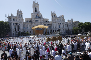 Fotos del segundo día de la visita del papa León XIV a Madrid